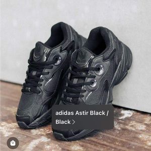 W adidas ASTIR BLACK GW4341 size 5.5-8.5-9